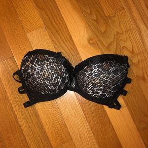 Push Up 36B Optional Strapless Bra